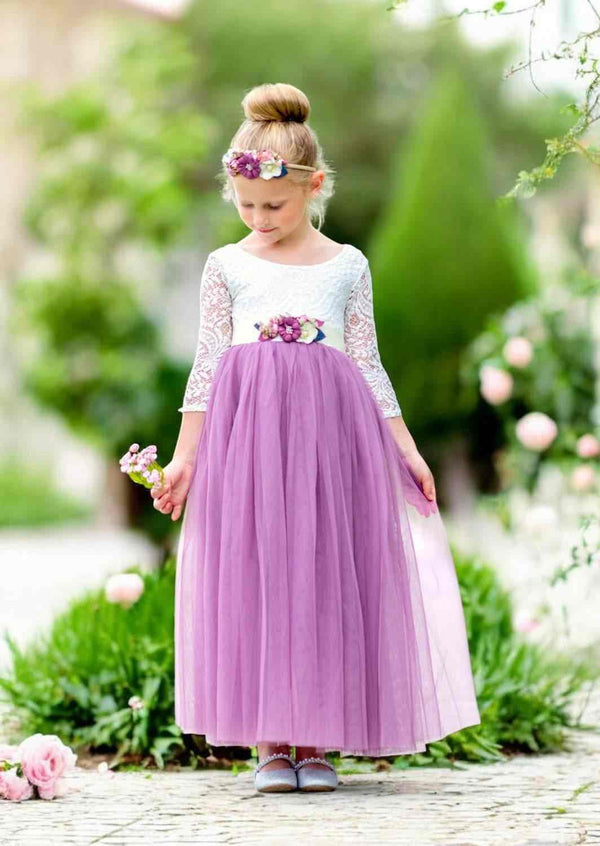 Dusty Plum Full Length Gown - 
