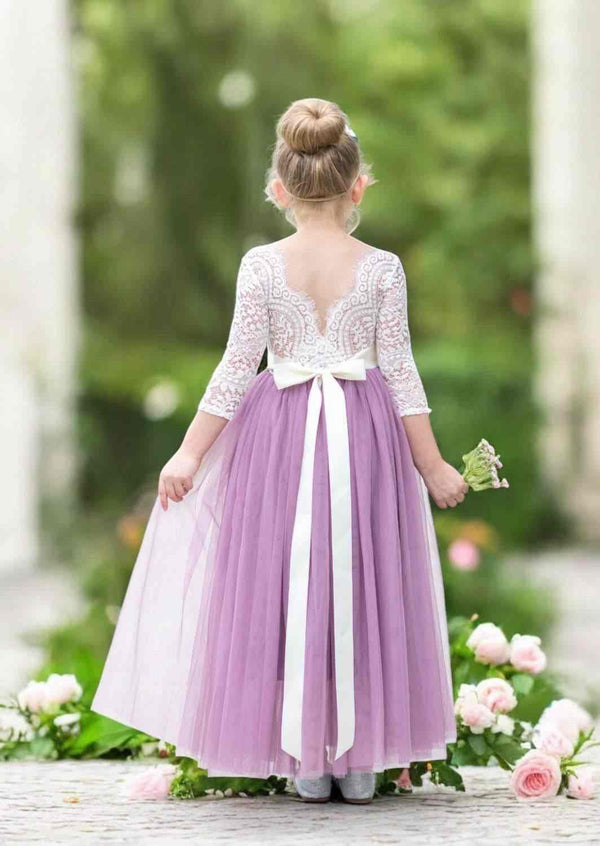 Dusty Plum Full Length Gown - 