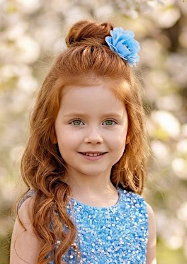 Emmeline Dress Blue - 