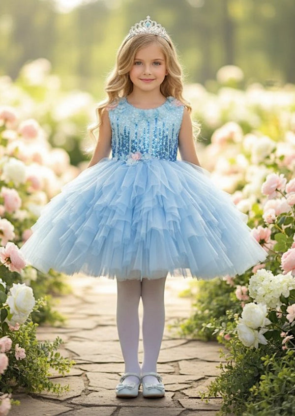 Eulalia Dress in Blue - 