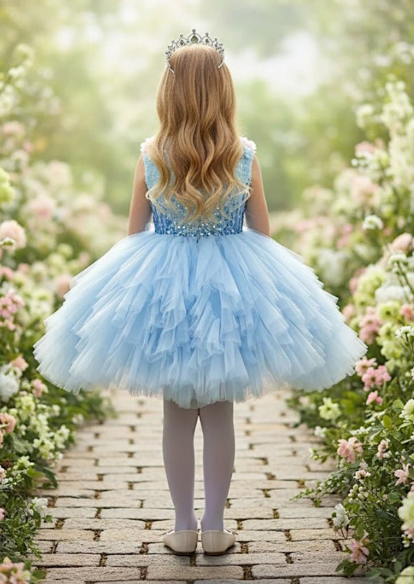 Eulalia Dress in Blue - 