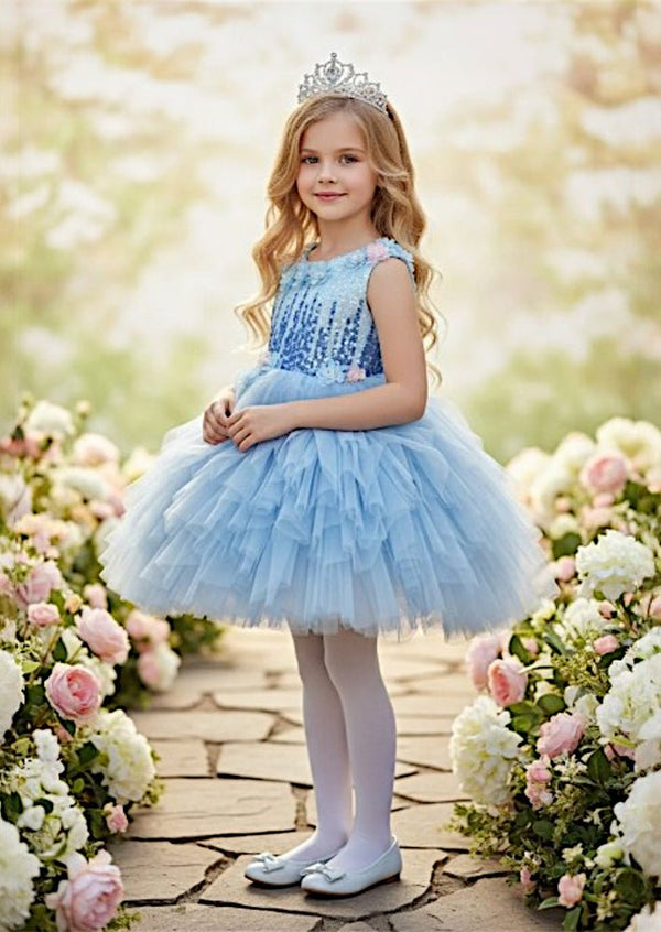 Eulalia Dress in Blue - 