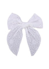 Eyelet Twirl Bow - 