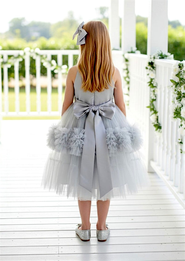 Faelia Dress in Gray - 