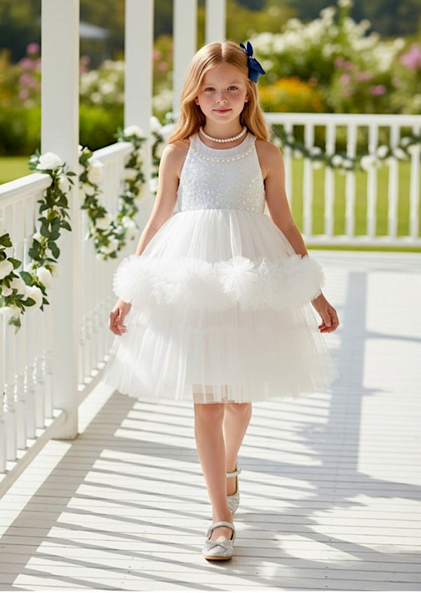 Faelia Dress in White - 