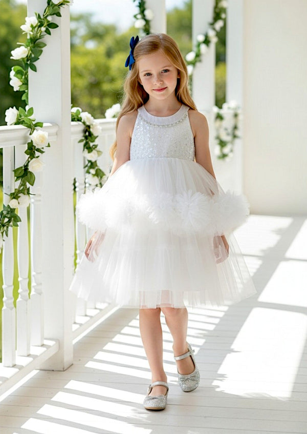 Faelia Dress in White - 