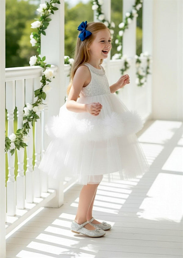 Faelia Dress in White - 