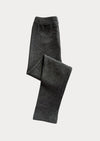 Fine Rib Deep Gray Trousers | Deep Gray - 