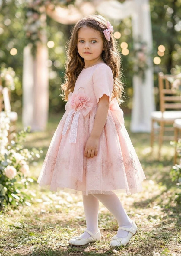 Florence Dress in Pink - 