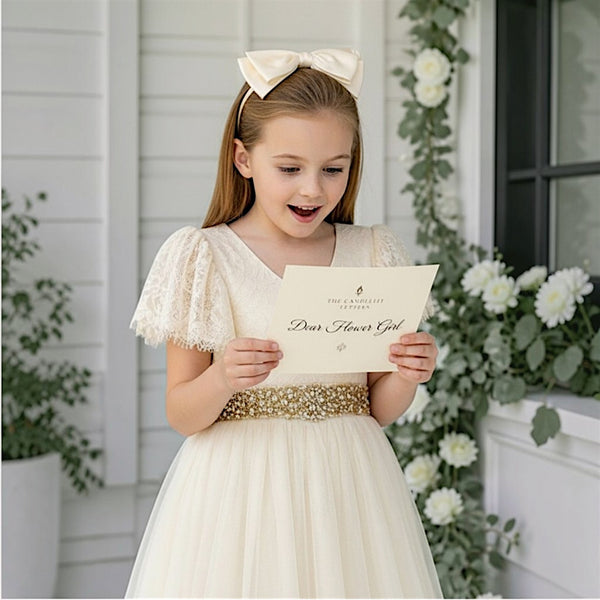 Letter to My Flower Girl - Gift Letter
