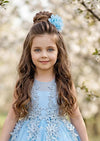Francesca Dress Blue - 