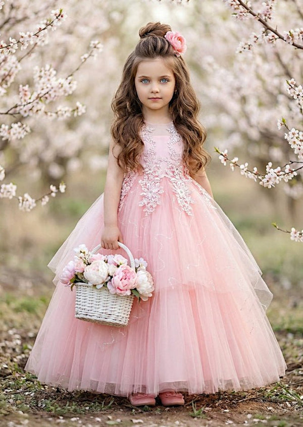 Francesca Dress Blush Pink - 