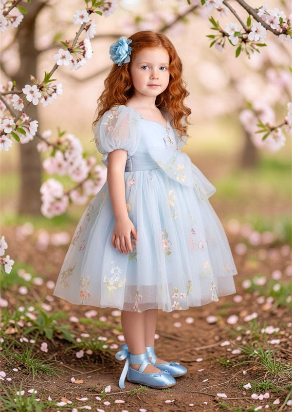 Garden Fairy Dress in Blue - 