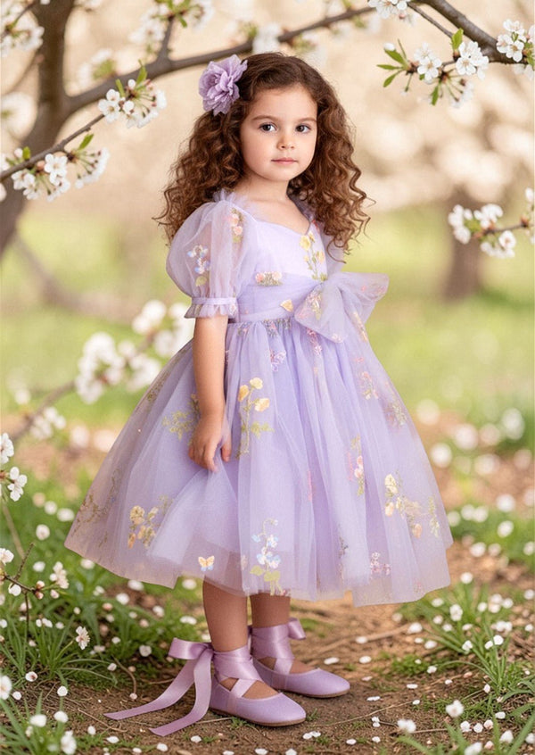 Garden Fairy Dress in Lavender - 
