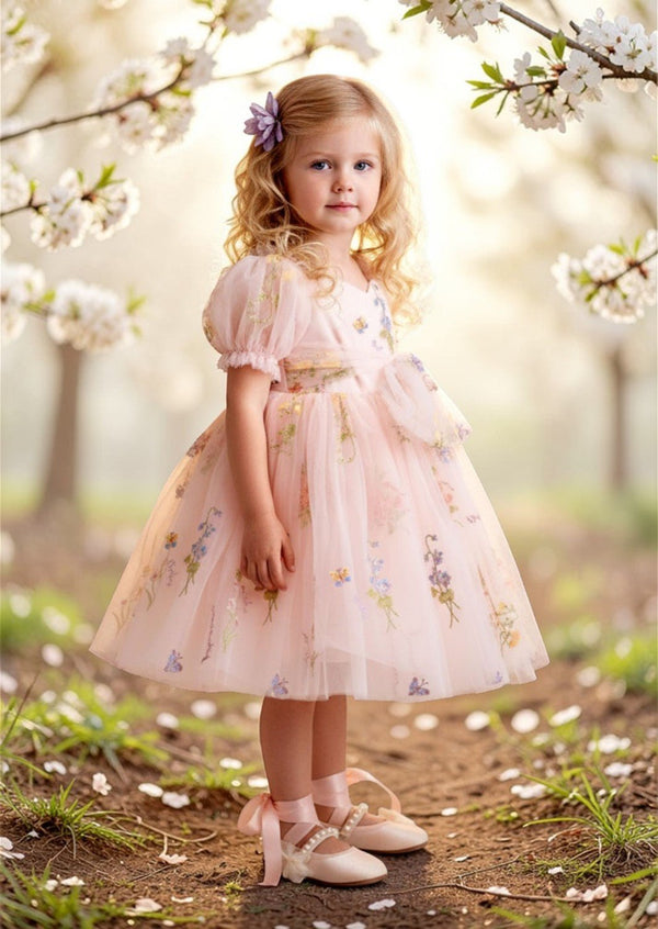 Garden Fairy Dress in Pink - 