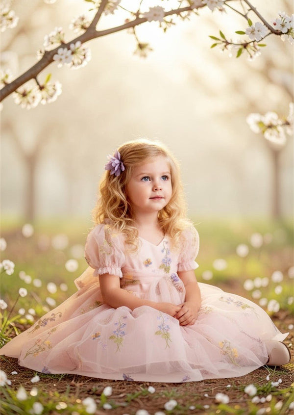 Garden Fairy Dress in Pink - 