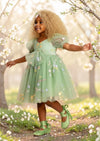 Garden Fairy Dress in Sage Green - 