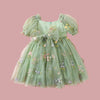 Garden Fairy Dress in Sage Green - 