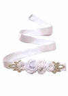 Gianna Lace Flower Girl Dress in White (Clearance) - 