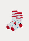 Colorful Fun Dot Socks Gift Box - 4 Pack