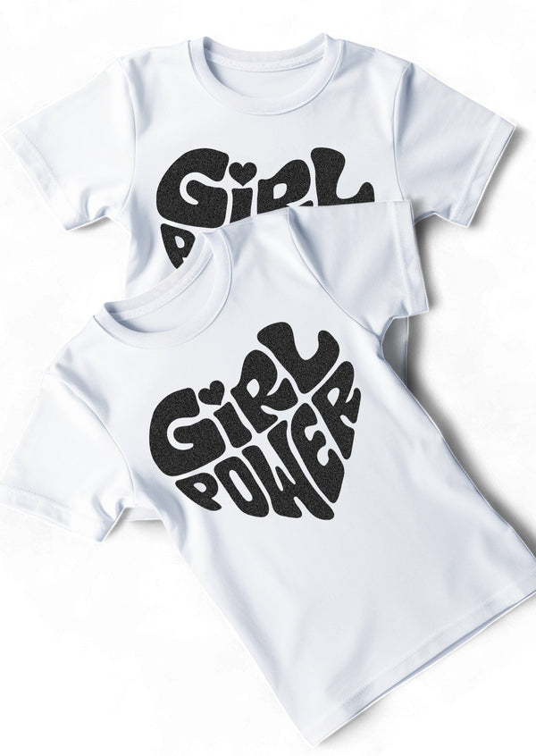 Girl Power Tee Black - 