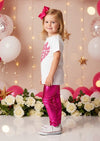 Girl Power Tee Hot Pink - 
