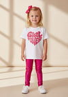 Girl Power Tee Hot Pink - 
