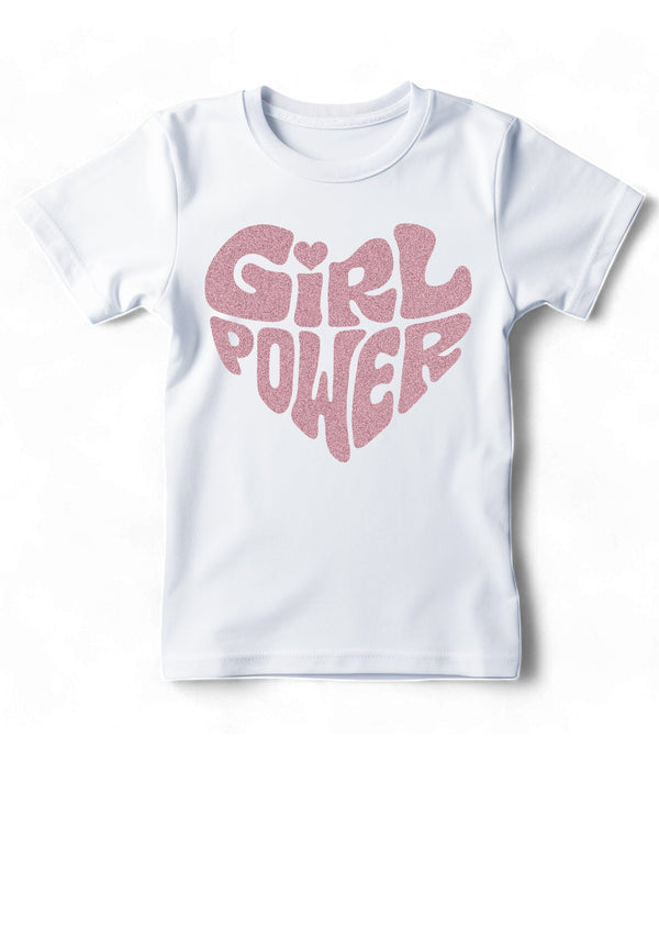 Girl Power Tee Pink - 