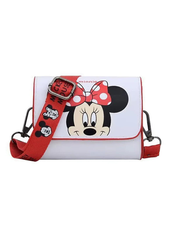 Girls Mickey Mouse Handbag in Red - 
