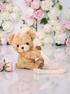 Girls Teddy Bear Tote Shoulder Bag - 