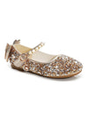 girls gold glitter shoes