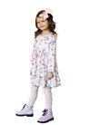 girls twirly dress pink
