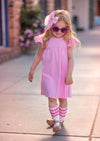 Toddler Girl School dress pink