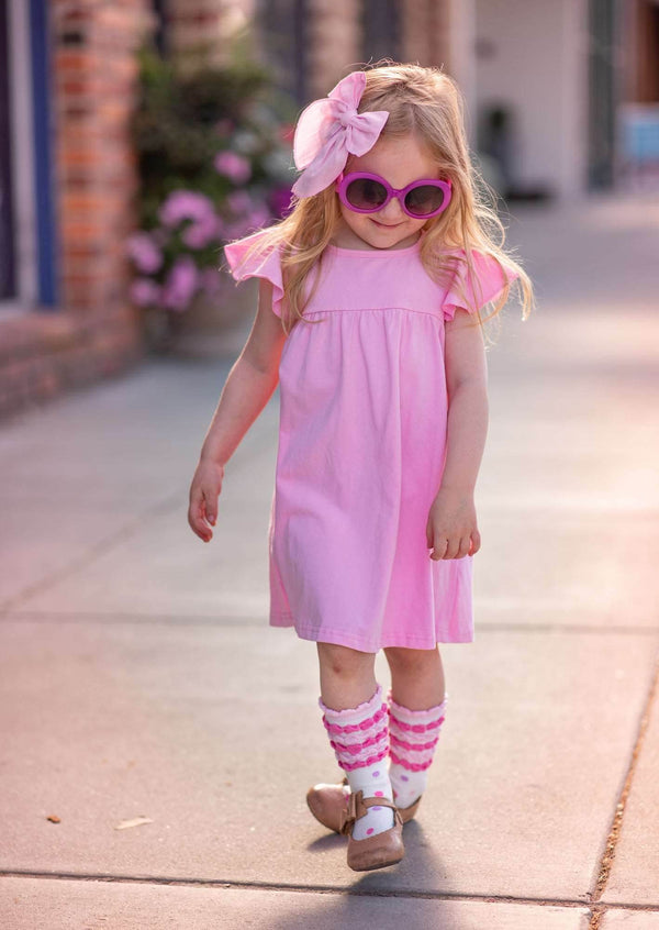 Toddler Girl School dress pink