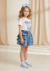 I like to Read Tee in Blue - 