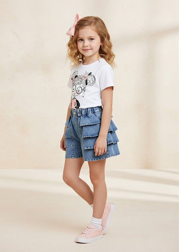 I like to Read Tee in Pink - 