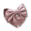 Ivory Satin Flower Girl Hair Bow - 