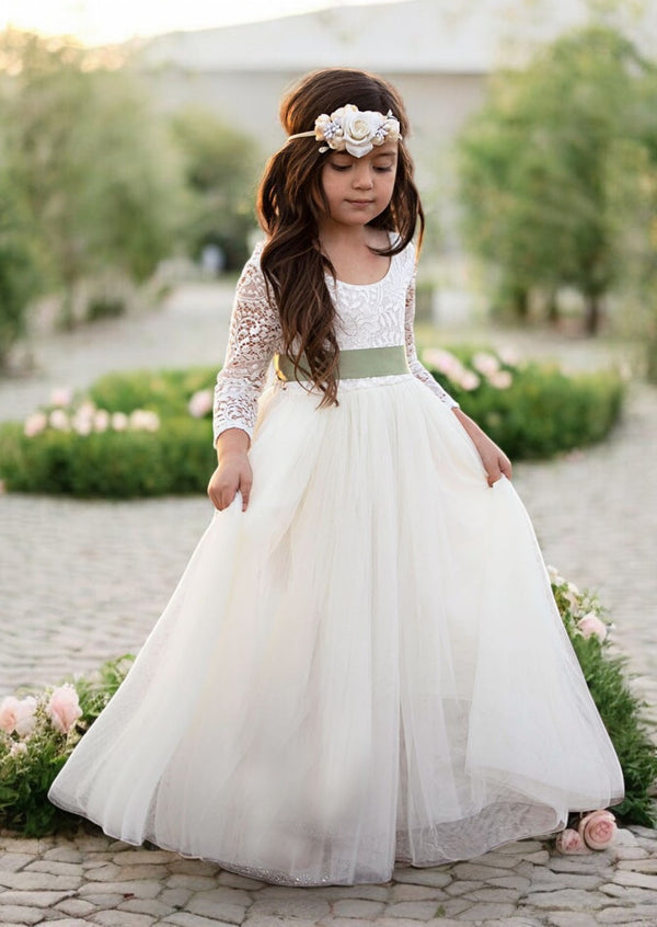 ivory flower girl dress for toddlers