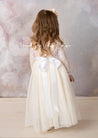 ivory toddler flower girl dress