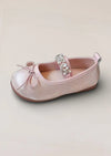Juliette Flower Girl Ballet Flats in Pale Pink - 