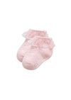 Sugar Fairy Pink Lace Dress Socks
