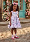 Lavender Garden Twirl Dress - 