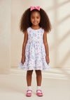 Lavender Garden Twirl Dress - 