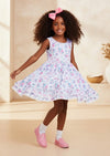 Lavender Garden Twirl Dress - 