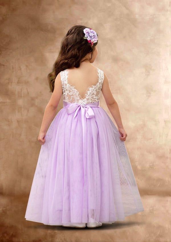 Lavender Flower Girl Dresses