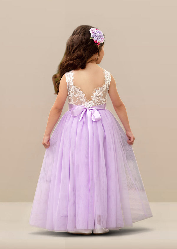 lavender Flower Girl Dresses