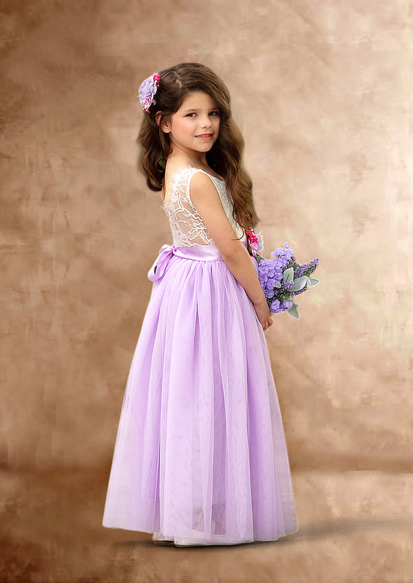 Lavender Flower Girl Dresses