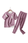 Long Sleeve Pajama in Dusty Lavender - 