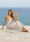 Lotus Dress in Beige - 
