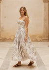 Lotus Dress in Beige - 